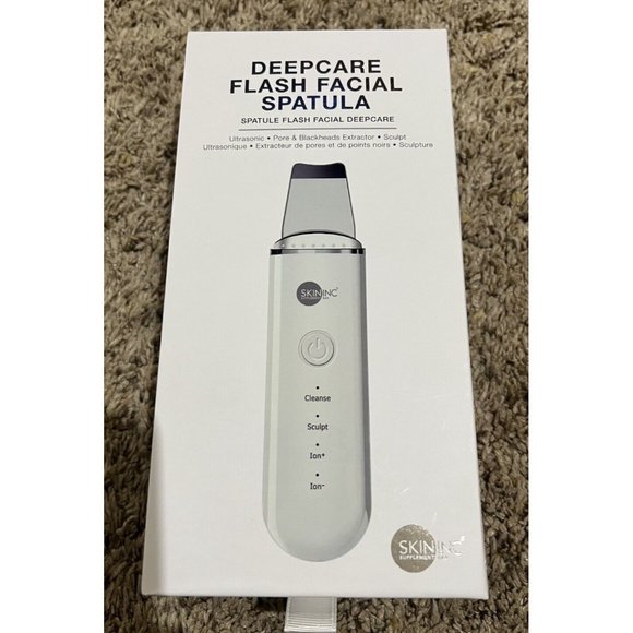 Skin Inc Deepcare Flash Facial Spatula NEW in Box - Picture 2 of 3